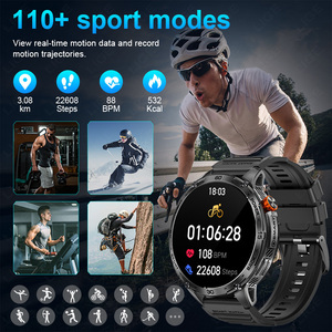 Reloj Inteligente Resistente con Batería de 8 Días BWK69 para Hombre, Linterna, Llamadas Bluetooth, Reloj Deportivo, Resistente al Agua 3ATM, Compatible con Android e iOS - Product Image 6