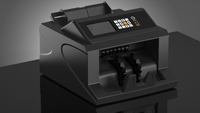 Compteur de billets mixtes Euro spécial, machine de qualité professionnelle de pointe avec détection de valeur, compteur de devises automatique