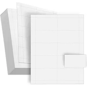 Dubbelzijdig Afdrukken Visitekaartjes Afdrukbaar Wit Blanco Visitekaartje Papier Voor Laser & Inkjet Printer