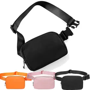 hot selling waterproof boys girls fashion outdoor running chest bag running bag adjustable belt nylon bag