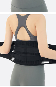 Cinturón Deportivo y de Fitness para Hombre y Mujer, Compresión, Protección Lumbar, Alargamiento, Elástico, Soporte Transpirable - Product Image 3