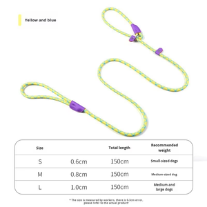 Set Guinzaglio e Collare per Addestramento Cani 2-in-1 con Logo Personalizzato, Corda Robusta e Resistente, Guinzaglio Classico per Passeggiata - Product Image 5