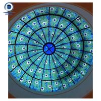Cloches de plafond en verre trempé artistique décoratif fait main, durables et personnalisées Prima