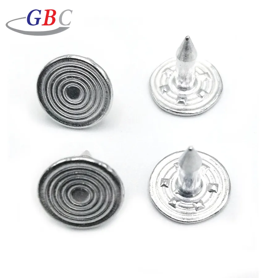 Wholesale Aluminum Button Nail for Garment Accessories