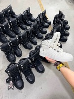 Baskets montantes décontractées pour hommes, personnalisées par le fabricant, à lacets, style printemps, plateforme classique, chaussures de marche pour hommes