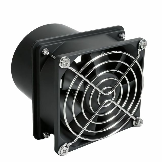 New Product Ventilation Duct Fan, 12 Volt Exhaust Axial DC Fan Speed Control AC