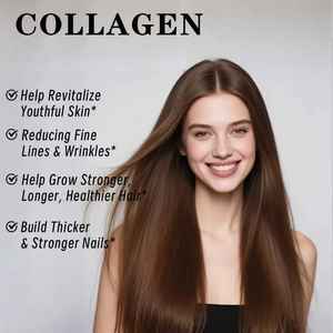 Polvo de colágeno bovino hidrolizado OEM ODM sin sabor promueve la salud de las articulaciones reducción de arrugas cabello más fuerte por porción - Product Image 5