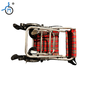 מפעל סיטונאי אורטופדי כיסא גלגלים מתקפל הדום כיסא גלגלים כיסא גלגלים קל משקל - Product Image 5