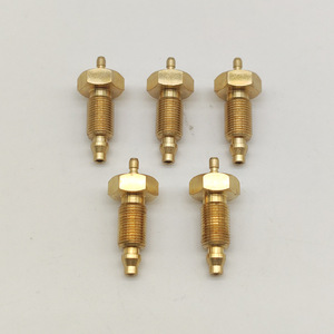 Tornillo de latón, piezas mecanizadas a medida, rosca estándar de 0.9 a 25 mm para uso automotriz e industrial - Product Image 2