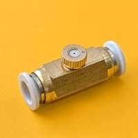 Buse d'atomisation à connexion rapide basse pression 8 mm pour humidification, dépoussiérage, arrosage de jardin et prévention de la poussière sur les chantiers