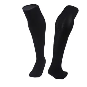 Nuevos calcetines de fútbol, Calcetines antideslizantes de tubo largo por encima de la rodilla, calcetines de fútbol a rayas, medias de compresión, deportes al aire libre, gimnasio