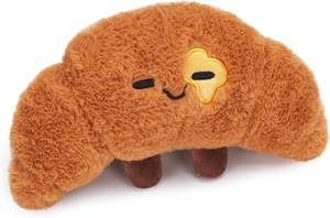 Yüksek kalite trend stilleri tereyağı crocroant ekmek özel oyuncak komik gıda yumuşak oyuncaklar yastık için rahatlatıcı oynayan peluş anahtarlık - Product Image 2