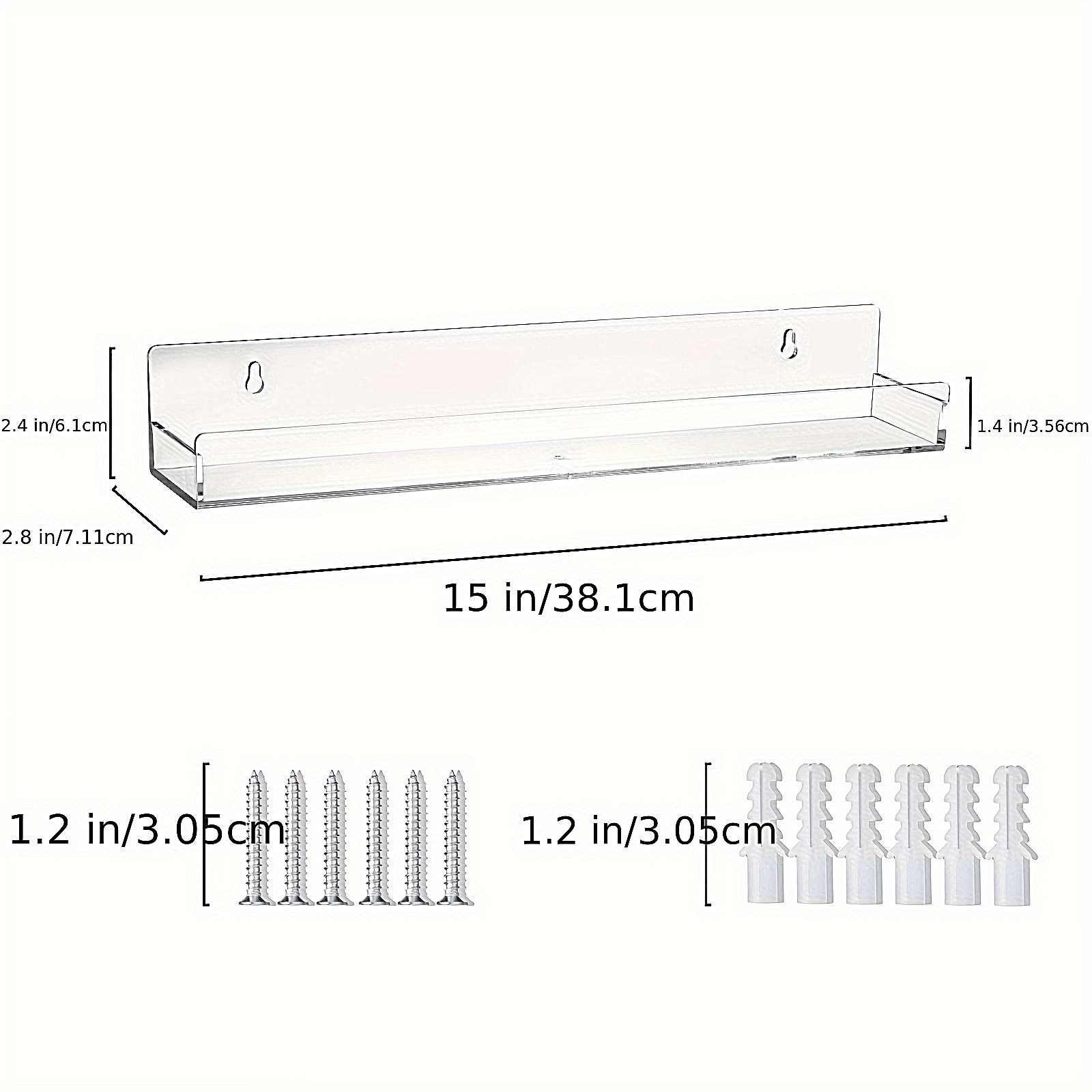 Transparent 6pcs