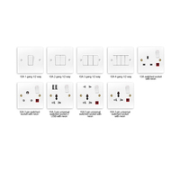 Nouvelle arrivée, prise à interrupteur 32A 3 broches avec néon, prise électrique en bakélite, certifiée CE, indice de protection IP21