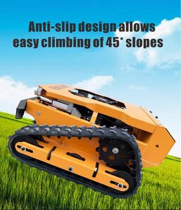 Innovative Remote Control Diesel Crawler Mower 22HP <b>Gasoline</b> for Steep Hillside Brush Cutting & Slope Maintenance 4WD - Product Image 2