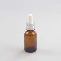Vente en gros de flacons en verre transparent givré personnalisés avec logo personnel, 5 ml, 10 ml, 1 oz, 30 ml, pour sérum, huile, teinture, avec pipette compte-gouttes