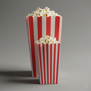 Bolsa de Papel para Palomitas de Maíz con Impresión de Logotipo Personalizado al por Mayor, a Prueba de Grasa, para Envasado de Alimentos - Product Image 6