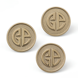 การหล่อเหล็กโลหะผสมกลึง CNC แบบกำหนดเองโลโก้3D และป้ายสี2D ป้ายโลหะ - Product Image 1