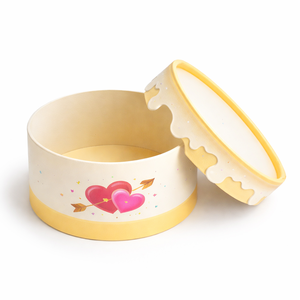 Caja de Cartón Cilíndrica Personalizada para Pasteles, Tubo de Papel para Empaque de Pasteles, Caja para Postres Personalizada - Product Image 5