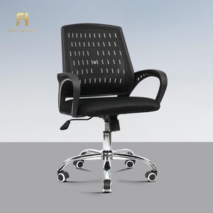 Sedia da <span class=keywords><strong>Ufficio</strong></span> Moderna e Semplice in Rete, Sedia per Visitatori di Alta Qualità Nera, Vendita all'Ingrosso - Product Image 4