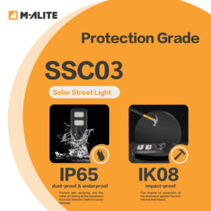 Farola Solar LiFePO4 Resistente para Exteriores, para Carreteras, Caminos, Patios, Jardines e Iluminación Comunitaria - Product Image 3