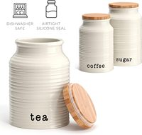 Ustensiles de cuisine boîte nordique forme ronde pot de stockage des aliments récipient en céramique sucre thé café boîtes en céramique avec couvercle