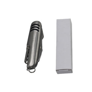 أداة متعددة الاستخدامات 7 في 1 من الفولاذ المقاوم للصدأ، سكين جيب فضي متين، تصنيع حسب الطلب، سكاكين جيب بالجملة - Product Image 6