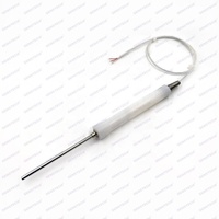 Putih B BBQ Sensor suhu PT100 Probe kawat nikel krom