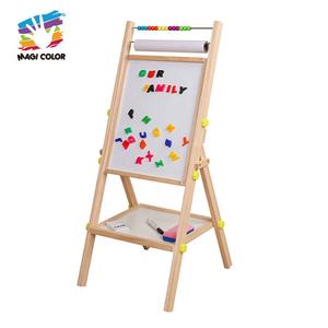 Tablero de dibujo pequeño de madera magnético de alta calidad con soporte W12B129 para artistas jóvenes - Product Image 1