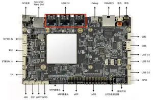 Getcom.AI 2024 מוצר חדש אנדרואיד 13 לינוקס DC2290 לוח אם אנדרואיד עבור שבב קוואלקום מיושם במכונת ESOP קפה לממכר.