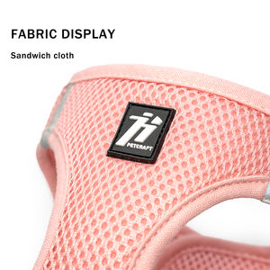 Populer perjalanan lembut bernapas Fashion tali hewan peliharaan untuk anjing kecil dan kucing grosir harga murah disesuaikan rompi anjing - Product Image 6