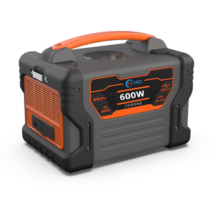 Générateur solaire à charge rapide 600W, station d'alimentation portable, entrée solaire 300W, batterie Lifepo4 avec lumière LED pour l'extérieur, OEM ODM - Product Image 2