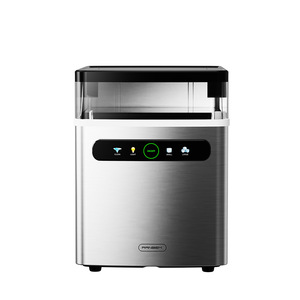 Stainless Steel Ice Maker 2.2L Water Tank Touch Control Cube Ice For Dorm Coffee Making - Product Image 5