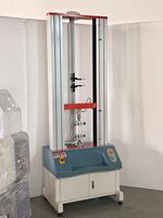 Máquina de Ensayo de Tracción Universal Electrónica de Doble Columna con Extensómetro de Gran Capacidad, Probador de Resistencia de Metal, Plástico y Caucho