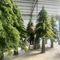 Arbre artificiel sur pied de type pin ou cèdre, arbre de Noël artificiel pour hôtel, supermarché, décoration de scène de mariage