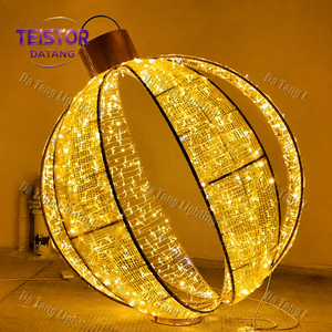 Boule de Noël LED 3D étanche IP65 pour centre commercial, place publique, jardin et parc - Product Image 5