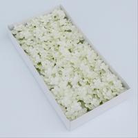Bunga Hydrangea Buatan Korea 10 Warna, Kepala Bunga Pengisi untuk Pembuatan Buket, Kotak Hadiah, Grosir