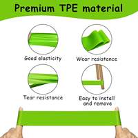 Lot de 4/10 bandes élastiques sensorielles en TPE colorées pour chaise, pour enfants hyperactifs (ADHD) avec pieds agités, 7-40 lbs