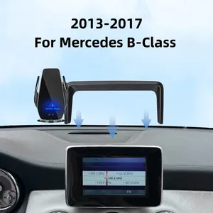 <span class=keywords><strong>Support</strong></span> de téléphone pour écran de voiture <span class=keywords><strong>Mercedes</strong></span> Benz <span class=keywords><strong>Classe</strong></span> <span class=keywords><strong>B</strong></span> W245 2013-2017, chargeur sans fil, navigation, modification intérieure, petit écran - Product Image 1