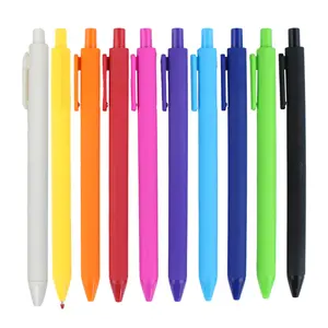 PROMSIGNAL B17353 Vente CHAUDE Pas Cher solide Gel stylo silm couleur personnalisée et logo école gel stylo