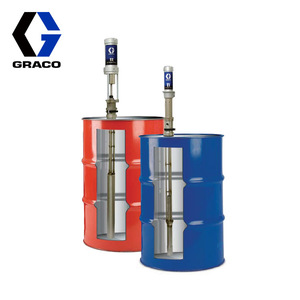 Pompe à fût Graco T2 pneumatique en acier inoxydable pour applications chimiques - Product Image 3