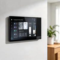 Panel Kontrol Audio Rumah Pintar Android IPS 8-Inci Desain Baru dengan Dukungan FM, Alexa, Google, Tuya & Aplikasi Smart Life