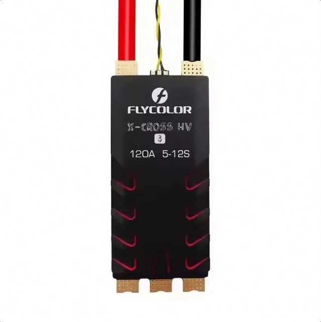 New FLYCOLOR X-CROSS HV3 60A 80A120A160A ESC 5-12S BLHeli-32 Dshot Proshot 64MHz -Bit Speed Controller For RC FPV Racing Drone