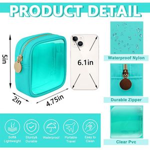 Bolsa de Maquillaje de Fábrica BSCI para Bolso, Bolsa de Cosméticos, Bolsa de Viaje, Mini Bolsa de Maquillaje con Cierre, Bolsas de Maquillaje Bonitas, Organizador para Mujeres - Product Image 4