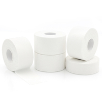 Bande de poignet de football en coton Gentle Touch Bande de cheville Ruban blanc pour le football