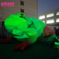 Mascotte gonflable grenouille pour la décoration de scène, modèle d'animaux grenouilles personnalisé, ballon gonflable pour idées de fête