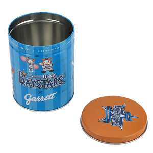 Factory Custom Printed Round <strong>Biscuit</strong> Cookie <strong>Tin</strong> Box Metal Tinplate Children's <strong>Gift</strong> for Snack Chocolate Cake Recycled Materials - Product Image 3