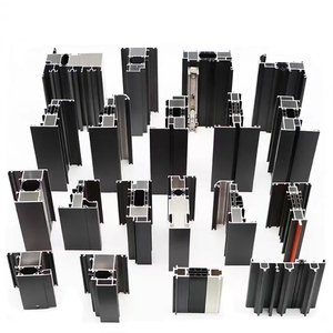 최고 중국 제조 업체 프레임 프로필 알루미늄 합금 창 도어 압출 알루미늄 프로 - Product Image 2