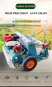 Jardinière d'ail électrique à essence 5 lignes petite machine de plantation d'ail/semoir d'ail agricole et équipement d'<span class=keywords><strong>engrais</strong></span> - Product Image 4