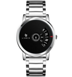 <span class=keywords><strong>Skmei</strong></span>-montre de luxe pour hommes, à Quartz, en acier inoxydable, avec bracelet, accessoire de pistolet, tendance 1260 - Product Image 5